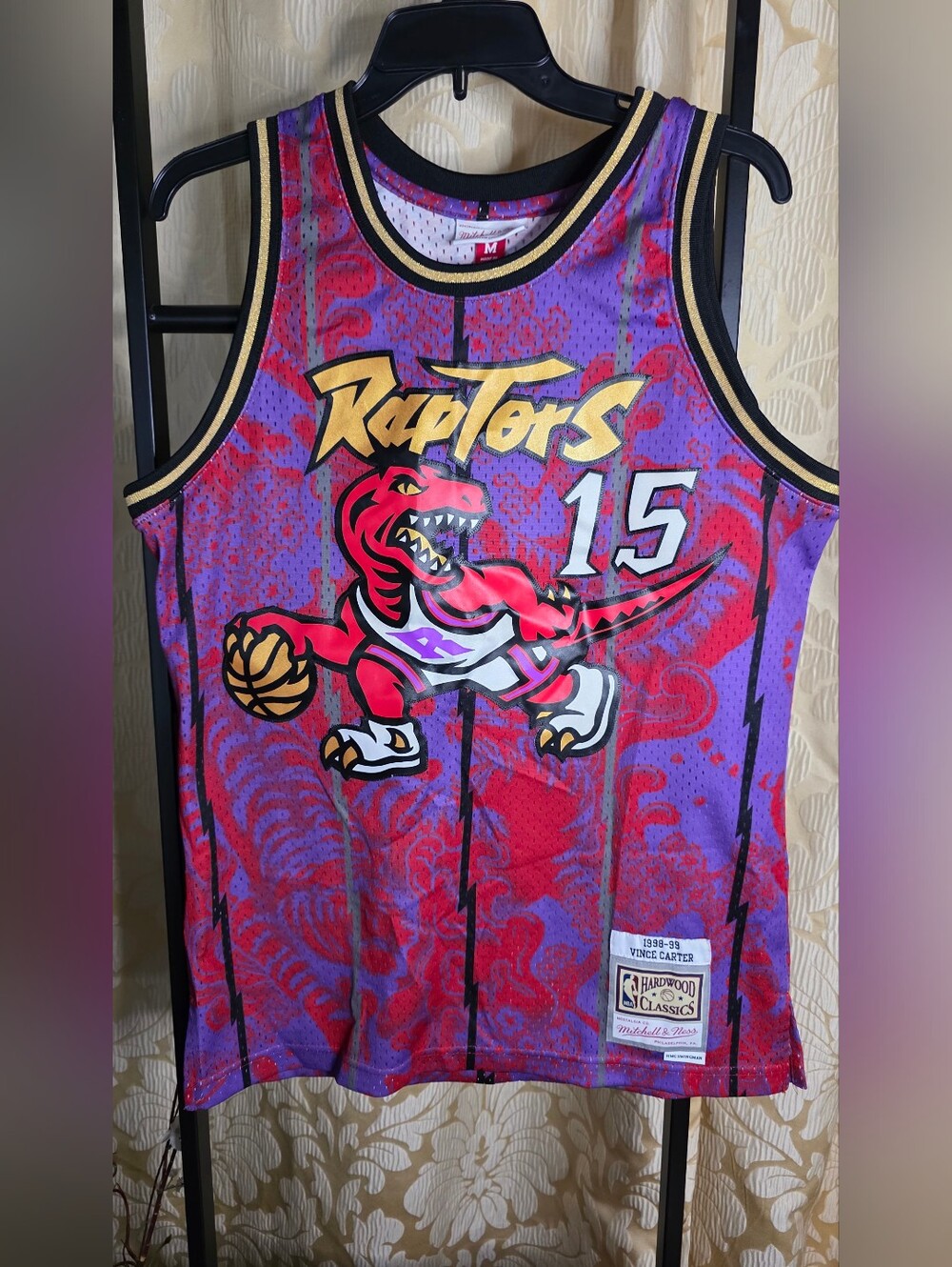 Vince Carter  Toranto Raptors Vintage Mitchell & Ness Jersry Men Size M NBA